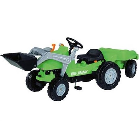 Big Toys Usa Big Toys USA Big-56525 Big Jimmy Loader Plus Trailer Big-56525